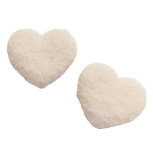 Wambere 20 Stück 4.5cm x 4cm Plüsch Herzförmig Patches Gestrickte Herz Gestickte Applikationen zum Aufnähen für DIY Kunsthandwerk Kopfbedeckung Haarschmuck Tasche Kleidungsdekoration,Creme Wambere 20 Stück 4.5cm x 4cm Plüsch Herzförmig Patches Gestrickte Herz Gestickte Applikationen zum Aufnähen für DIY Kunsthandwerk Kopfbedeckung Haarschmuck Tasche Kleidungsdekoration,Creme von Wambere