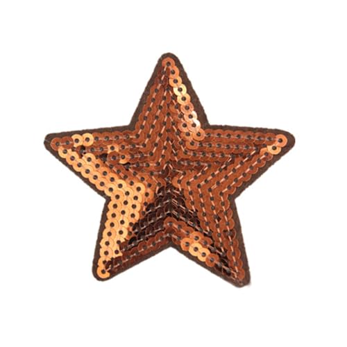 Wambere 20 Stück Pailletten Stern Aufnäher zum Aufbügeln,Sterne Bestickte Aufnäher,Bügelflicken Flicken zum Aufbügeln Aufnäheraufkleber für Nähen DIY Kunsthandwerk Kleidungsdekoration,Kaffee S Wambere 20 Stück Pailletten Stern Aufnäher zum Aufbügeln,Sterne Bestickte Aufnäher,Bügelflicken Flicken zum Aufbügeln Aufnäheraufkleber für Nähen DIY Kunsthandwerk Kleidungsdekoration,Kaffee S von Wambere