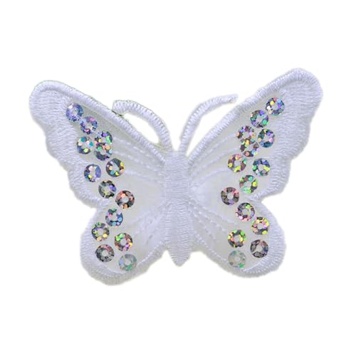 Wambere 20 Stücke Schmetterlings-Stil-Spitzen-Applikationen,Spitze Blumen Aufnähe Brautnähen Lace Appliques Spitzenapplikationen Patches für Reparieren Dekorieren von Kleider Nähen Handwerk,Weiß Wambere 20 Stücke Schmetterlings-Stil-Spitzen-Applikationen,Spitze Blumen Aufnähe Brautnähen Lace Appliques Spitzenapplikationen Patches für Reparieren Dekorieren von Kleider Nähen Handwerk,Weiß von Wambere
