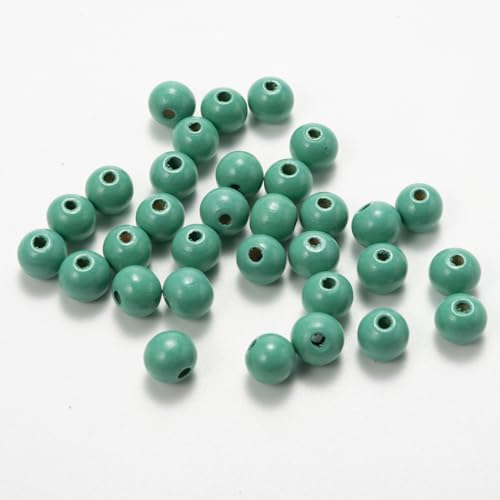 Wambere 200 Stück Durchmesser 12mm Bunte Holzperlen Runde Holzperlen Bastelnperlen zum Auffädeln Verstreute Perlen Hölzerne Perlen mit Loch für DIY Armbänder Halsketten Schmuckherstellung,Blau Grün Wambere 200 Stück Durchmesser 12mm Bunte Holzperlen Runde Holzperlen Bastelnperlen zum Auffädeln Verstreute Perlen Hölzerne Perlen mit Loch für DIY Armbänder Halsketten Schmuckherstellung,Blau Grün von Wambere