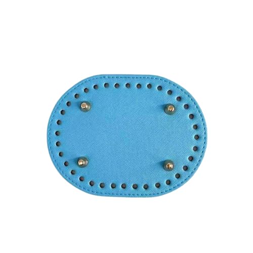 Wambere 3 Stück Häkeln Taschenboden, Oval Boden für Taschen,PU Leder Tasche Bodenformer Kunstleder Boden Tasche Häkeln Mit Löchern,für Handtasche,Schultertasche,DIY Zubehör,Taschenherstellung,Blau Wambere 3 Stück Häkeln Taschenboden, Oval Boden für Taschen,PU Leder Tasche Bodenformer Kunstleder Boden Tasche Häkeln Mit Löchern,für Handtasche,Schultertasche,DIY Zubehör,Taschenherstellung,Blau von Wambere