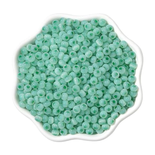 Wambere 300 Stück 4mm Bunte Perlen Für Armbänder,Glasperlen Armbänder Selber Machen Perlen zum Auffädeln Mini Perlen für Armbänder Halskette Ketten Ringe Schmuckherstellung,Smaragdgrün Wambere 300 Stück 4mm Bunte Perlen Für Armbänder,Glasperlen Armbänder Selber Machen Perlen zum Auffädeln Mini Perlen für Armbänder Halskette Ketten Ringe Schmuckherstellung,Smaragdgrün von Wambere