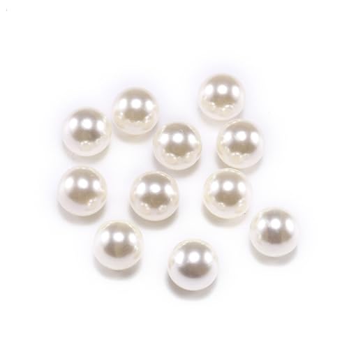 Wambere 50 Stück 14mm Perlen Perlen Kunstperle Runde Perlen Glasperlen Runde Schmuckperlen lose Perlen für die Schmuckherstellung Kleidung Halsketten Armbänder DIY,Beige Wambere 50 Stück 14mm Perlen Perlen Kunstperle Runde Perlen Glasperlen Runde Schmuckperlen lose Perlen für die Schmuckherstellung Kleidung Halsketten Armbänder DIY,Beige von Wambere