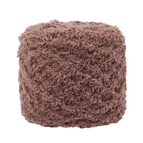 Wambere Etwa 100 g Korallenvliesgarn,Wolle zum Häkeln und Stricken,Grobstrick Weiches Wollgarn,Handstrickgarn Häkelgarn Yarn Crochet für DIY Kunsthandwerk Schals Mützen Kleidung Accessoires,Braun Wambere Etwa 100 g Korallenvliesgarn,Wolle zum Häkeln und Stricken,Grobstrick Weiches Wollgarn,Handstrickgarn Häkelgarn Yarn Crochet für DIY Kunsthandwerk Schals Mützen Kleidung Accessoires,Braun von Wambere