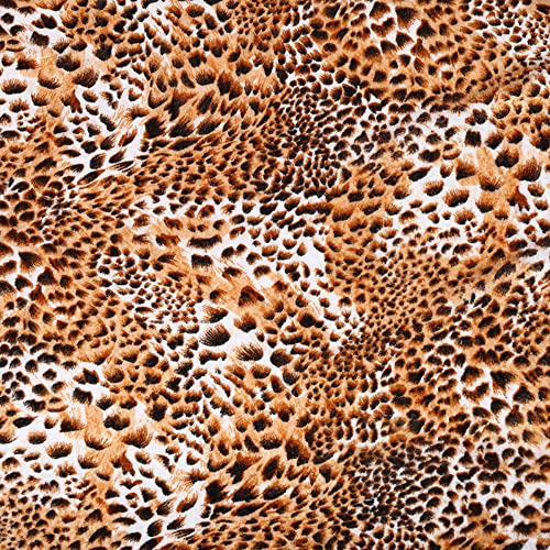 Wambere Fellimitat Stoff - Meterware,Nachahmung von Tierfellen,Tigerdruck,Leopardenmuster,Goldener Samt Plüschstoff Kurzer Wollstoff,zum Nähen von Bekleidung und Dekorationen jeder Art,150cmx200cm Wambere Fellimitat Stoff - Meterware,Nachahmung von Tierfellen,Tigerdruck,Leopardenmuster,Goldener Samt Plüschstoff Kurzer Wollstoff,zum Nähen von Bekleidung und Dekorationen jeder Art,150cmx200cm von Wambere
