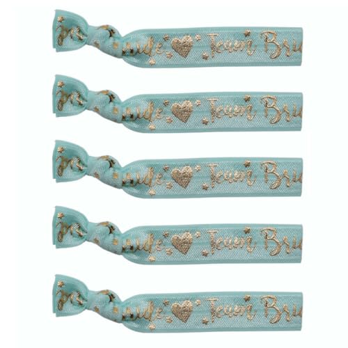 Wambere Junggesellinnenabschied Deko Armband Set,5 Stück Armband Team Bride,Bride Team Bride Armbänder Junggesellenabschied Frauen Braut Accessoires für Bachelorette Party Haargummi Accessoires,Grün Wambere Junggesellinnenabschied Deko Armband Set,5 Stück Armband Team Bride,Bride Team Bride Armbänder Junggesellenabschied Frauen Braut Accessoires für Bachelorette Party Haargummi Accessoires,Grün von Wambere