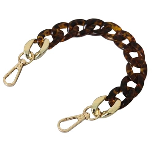 Wambere Länge 28cm Acryl Taschenkette Kurze Handykette Harzkette Vintage Taschengurt Bag Chain Beutelkette Trageriemen für DIY Tasche Ersatzgurt für Tasche Tasche Dekoration Kette,Leopard Wambere Länge 28cm Acryl Taschenkette Kurze Handykette Harzkette Vintage Taschengurt Bag Chain Beutelkette Trageriemen für DIY Tasche Ersatzgurt für Tasche Tasche Dekoration Kette,Leopard von Wambere