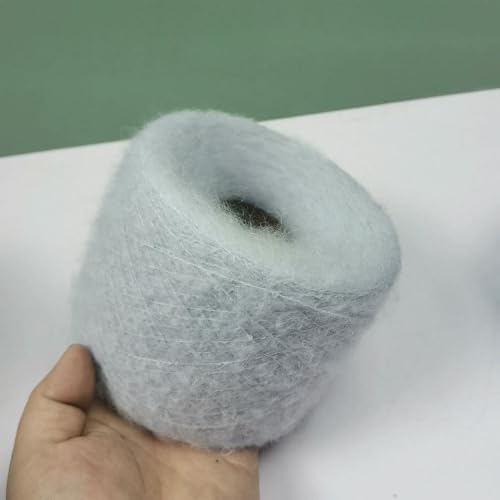 1/10 150g Mohairgarn zum Stricken dünnes Häkelgarn Wolle Lana Strickgarn Plüsch Puffy Fluff Line Faden Schal Pullover 1/10 150g Mohairgarn zum Stricken dünnes Häkelgarn Wolle Lana Strickgarn Plüsch Puffy Fluff Line Faden Schal Pullover von WanMing
