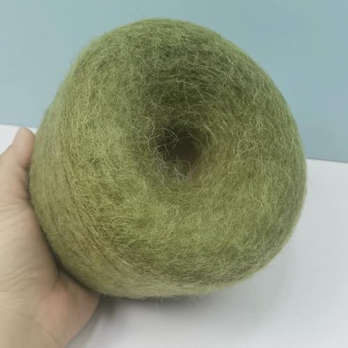 1/10 150g Mohairgarn zum Stricken dünnes Häkelgarn Wolle Lana Strickgarn Plüsch Puffy Fluff Line Faden Schal Pullover 1/10 150g Mohairgarn zum Stricken dünnes Häkelgarn Wolle Lana Strickgarn Plüsch Puffy Fluff Line Faden Schal Pullover von WanMing