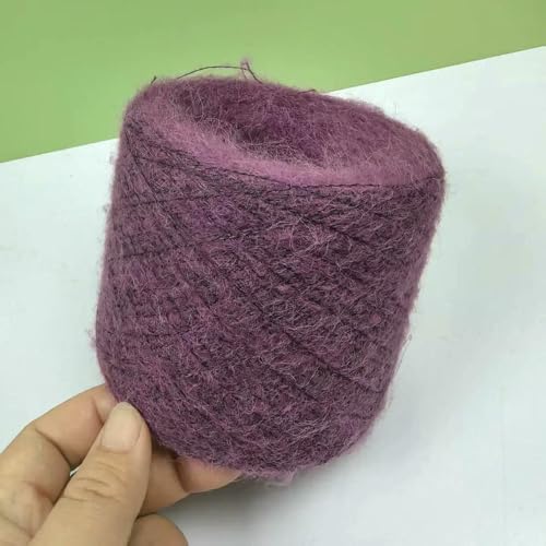 1/10 150g Mohairgarn zum Stricken dünnes Häkelgarn Wolle Lana Strickgarn Plüsch Puffy Fluff Line Faden Schal Pullover 1/10 150g Mohairgarn zum Stricken dünnes Häkelgarn Wolle Lana Strickgarn Plüsch Puffy Fluff Line Faden Schal Pullover von WanMing