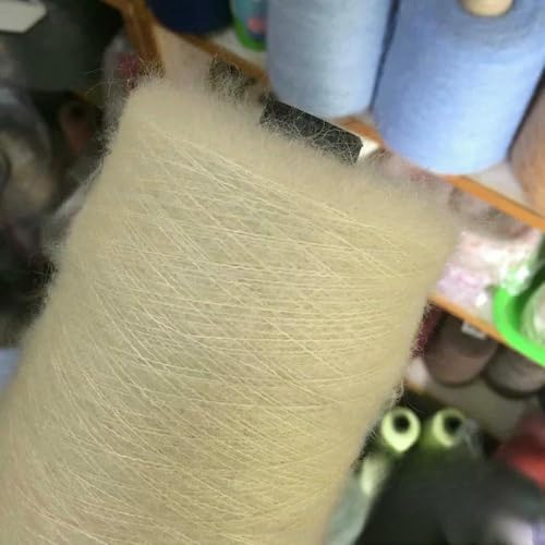 1 Regiment von 500 g Wolle, Mohair, feiner Faden, weich, nicht gebunden, junges Mohair, handgestrickt, Herbst- und Winterwolle 1 Regiment von 500 g Wolle, Mohair, feiner Faden, weich, nicht gebunden, junges Mohair, handgestrickt, Herbst- und Winterwolle von WanMing