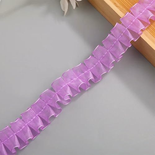 25MM 40 Yards Chiffon Spitze Rüschen Rock Rand Single Farbe Band Falten Lotus Blatt Haar Bögen DIY Handwerk Handgemachte Verpackung 25MM 40 Yards Chiffon Spitze Rüschen Rock Rand Single Farbe Band Falten Lotus Blatt Haar Bögen DIY Handwerk Handgemachte Verpackung von WanMing