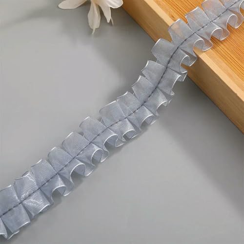 25MM 40 Yards Chiffon Spitze Rüschen Rock Rand Single Farbe Band Falten Lotus Blatt Haar Bögen DIY Handwerk Handgemachte Verpackung 25MM 40 Yards Chiffon Spitze Rüschen Rock Rand Single Farbe Band Falten Lotus Blatt Haar Bögen DIY Handwerk Handgemachte Verpackung von WanMing