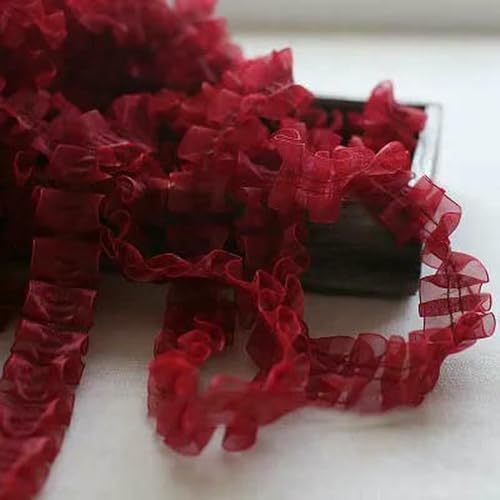 40 Yards Organza Spitze Rüschen Kanten Plissee Mesh Trim Band DIY Nähen Hochzeit Kleid 4cm Breite 40 Yards Organza Spitze Rüschen Kanten Plissee Mesh Trim Band DIY Nähen Hochzeit Kleid 4cm Breite von WanMing