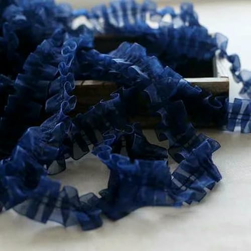 40 Yards Organza Spitze Rüschen Kanten Plissee Mesh Trim Band DIY Nähen Hochzeit Kleid 4cm Breite 40 Yards Organza Spitze Rüschen Kanten Plissee Mesh Trim Band DIY Nähen Hochzeit Kleid 4cm Breite von WanMing