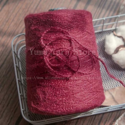 500 Gramm/1 Stück weiche feine Seide Stricken Mohair Kaschmir Garn Häkeln Baby Wolle Garn zum Stricken Pullover Schal Garn 500 Gramm/1 Stück weiche feine Seide Stricken Mohair Kaschmir Garn Häkeln Baby Wolle Garn zum Stricken Pullover Schal Garn von WanMing