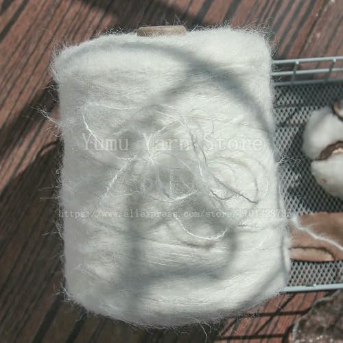500 Gramm/1 Stück weiche feine Seide Stricken Mohair Kaschmir Garn Häkeln Baby Wolle Garn zum Stricken Pullover Schal Garn von WanMing