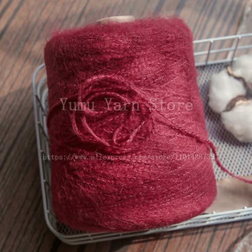500 Gramm/1 Stück weiche feine Seide Stricken Mohair Kaschmir Garn Häkeln Baby Wolle Garn zum Stricken Pullover Schal Garn 500 Gramm/1 Stück weiche feine Seide Stricken Mohair Kaschmir Garn Häkeln Baby Wolle Garn zum Stricken Pullover Schal Garn von WanMing