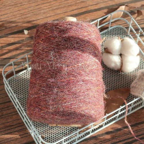 500 Gramm/1 Stück weiche feine Seide Stricken Mohair Kaschmir Garn Häkeln Baby Wolle Garn zum Stricken Pullover Schal Garn von WanMing