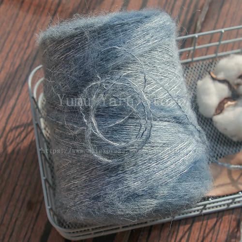 500 Gramm/1 Stück weiche feine Seide Stricken Mohair Kaschmir Garn Häkeln Baby Wolle Garn zum Stricken Pullover Schal Garn von WanMing