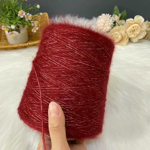 500 g/PC Mohair-Garn, super weich und warm, Babywolle, Häkelgarn, Anti-Pilling, für Handstricken, Schals, Pullover, Hüte von WanMing