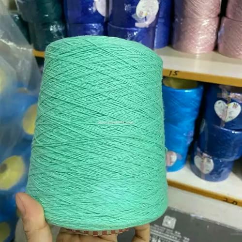 500 g/Rolle, 100 % Baumwollfaden, Spitze, dick, fein, Babygarn, DIY, Basteln, Schal, Anhänger, geflochtene Schnur, handgefertigtes Garn, Nähmaterial 500 g/Rolle, 100 % Baumwollfaden, Spitze, dick, fein, Babygarn, DIY, Basteln, Schal, Anhänger, geflochtene Schnur, handgefertigtes Garn, Nähmaterial von WanMing