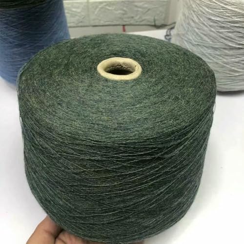 500 g 100 % Wollgarn, gehäkelt, handgestrickt, dünner Faden, DIY, Schal, weiche Wolle, handgefertigtes Garn, Material, 1000 m von WanMing