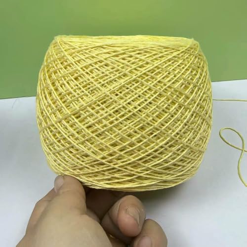 500 g 1560 m Baumwollgarn zum Handstricken, 5# Spitzenhäkelgarn, merzerisierte Baumwollschnur zum Häkeln von Fäden zum Stricken von DIY-Pullovern 500 g 1560 m Baumwollgarn zum Handstricken, 5# Spitzenhäkelgarn, merzerisierte Baumwollschnur zum Häkeln von Fäden zum Stricken von DIY-Pullovern von WanMing