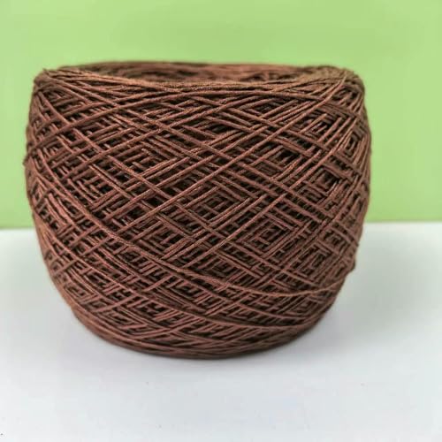 500 g 1560 m Baumwollgarn zum Handstricken, 5# Spitzenhäkelgarn, merzerisierte Baumwollschnur zum Häkeln von Fäden zum Stricken von DIY-Pullovern von WanMing