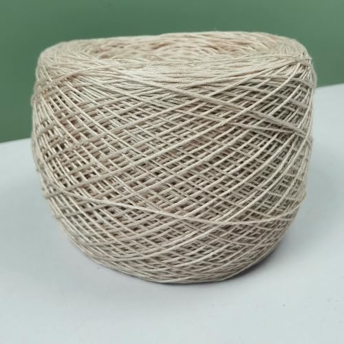 500 g 1560 m Baumwollgarn zum Handstricken, 5# Spitzenhäkelgarn, merzerisierte Baumwollschnur zum Häkeln von Fäden zum Stricken von DIY-Pullovern 500 g 1560 m Baumwollgarn zum Handstricken, 5# Spitzenhäkelgarn, merzerisierte Baumwollschnur zum Häkeln von Fäden zum Stricken von DIY-Pullovern von WanMing