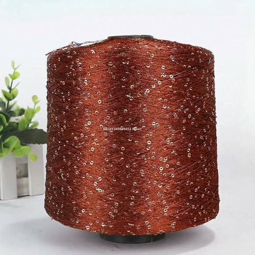 500 g Paillettengarn, Handarbeit, Strickgarn, mittelfein, merzerisiertes Garn, DIY, Kleidung, Schnitzen, Schals, Taschen, handgewebt 500 g Paillettengarn, Handarbeit, Strickgarn, mittelfein, merzerisiertes Garn, DIY, Kleidung, Schnitzen, Schals, Taschen, handgewebt von WanMing