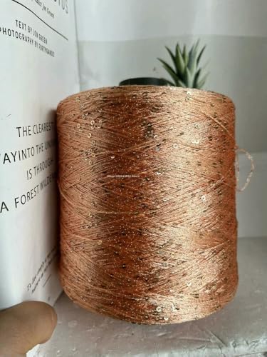 500 g Sommer-Eisseide, Pailletten, merzerisiertes Garn, DIY, 1 mm, Pailletten, handgestricktes Garn, Puppenpullover, Nähmaterial 500 g Sommer-Eisseide, Pailletten, merzerisiertes Garn, DIY, 1 mm, Pailletten, handgestricktes Garn, Puppenpullover, Nähmaterial von WanMing