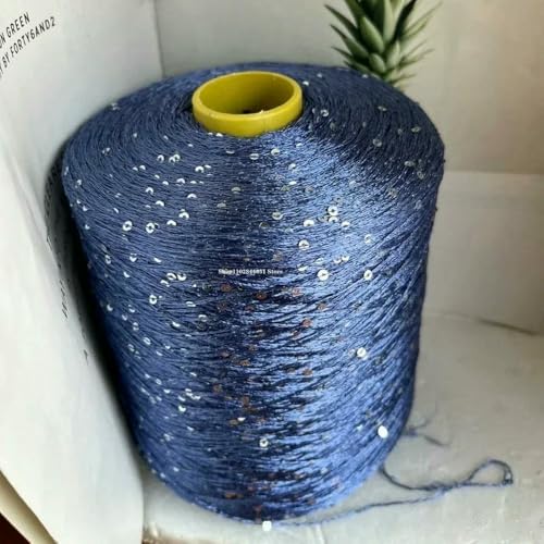 500 g Sommer-Eisseide, Pailletten, merzerisiertes Garn, DIY, 1 mm, Pailletten, handgestricktes Garn, Puppenpullover, Nähmaterial 500 g Sommer-Eisseide, Pailletten, merzerisiertes Garn, DIY, 1 mm, Pailletten, handgestricktes Garn, Puppenpullover, Nähmaterial von WanMing