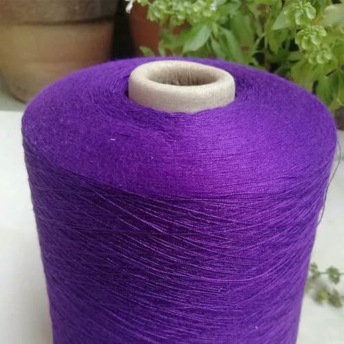500 g glattes, weiches, merzerisiertes Baumwollgarn, gesundes Bio-Babygarn, Handhäkelnadel, Strickspitze, reines Baumwollgarn von WanMing