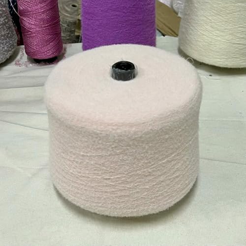 500 g hautfreundliche langhaarige Wolle, handgewebt, kurzhaarig, Samt-Imitat, Schal, weicher Pullover von WanMing