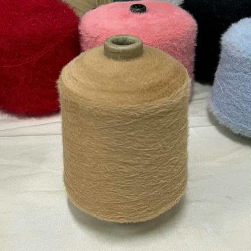 500 g hautfreundliche langhaarige Wolle, handgewebt, kurzhaarig, Samt-Imitat, Schal, weicher Pullover 500 g hautfreundliche langhaarige Wolle, handgewebt, kurzhaarig, Samt-Imitat, Schal, weicher Pullover von WanMing