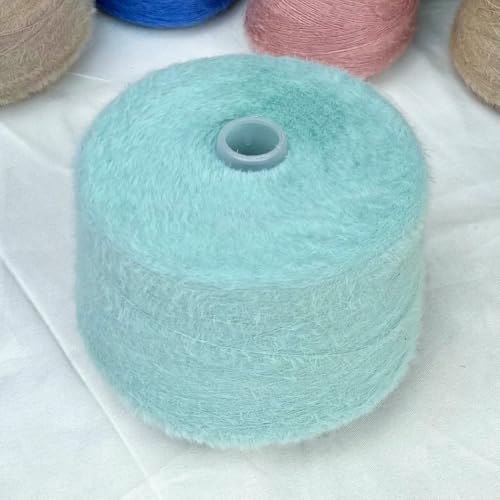 500 g hautfreundliche langhaarige Wolle, handgewebt, kurzhaarig, Samt-Imitat, Schal, weicher Pullover 500 g hautfreundliche langhaarige Wolle, handgewebt, kurzhaarig, Samt-Imitat, Schal, weicher Pullover von WanMing