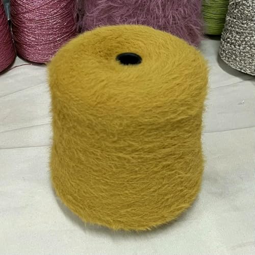 500 g hautfreundliche langhaarige Wolle, handgewebt, kurzhaarig, Samt-Imitat, Schal, weicher Pullover 500 g hautfreundliche langhaarige Wolle, handgewebt, kurzhaarig, Samt-Imitat, Schal, weicher Pullover von WanMing