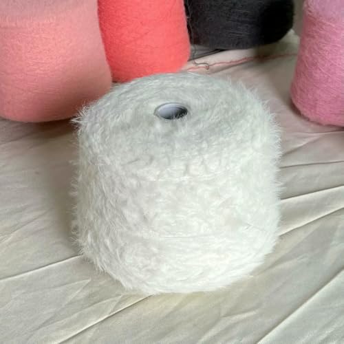500 g hautfreundliche langhaarige Wolle, handgewebt, kurzhaarig, Samt-Imitat, Schal, weicher Pullover 500 g hautfreundliche langhaarige Wolle, handgewebt, kurzhaarig, Samt-Imitat, Schal, weicher Pullover von WanMing