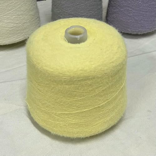 500 g hautfreundliche langhaarige Wolle, handgewebt, kurzhaarig, Samt-Imitat, Schal, weicher Pullover von WanMing
