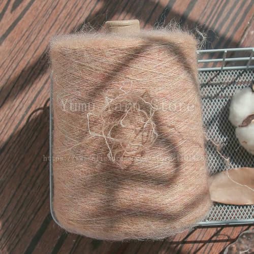 500 g superweiche Handstrickwolle, Anti-Pilling-Mohair-Garn für Strickjacken, lange Plüsch-Flocken, Häkeln, Pullover, Schals, Faden 500 g superweiche Handstrickwolle, Anti-Pilling-Mohair-Garn für Strickjacken, lange Plüsch-Flocken, Häkeln, Pullover, Schals, Faden von WanMing