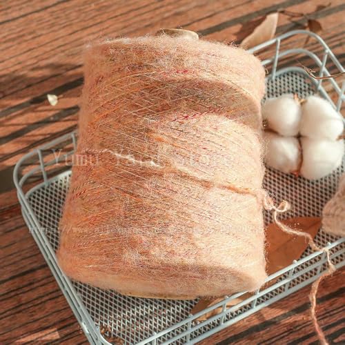 500 g superweiche Handstrickwolle, Anti-Pilling-Mohair-Garn für Strickjacken, lange Plüsch-Flocken, Häkeln, Pullover, Schals, Faden 500 g superweiche Handstrickwolle, Anti-Pilling-Mohair-Garn für Strickjacken, lange Plüsch-Flocken, Häkeln, Pullover, Schals, Faden von WanMing