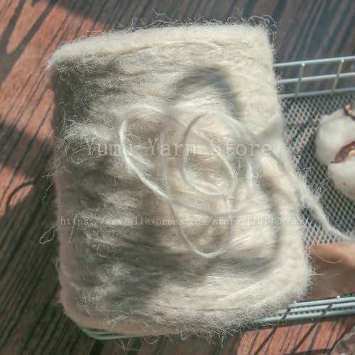 500 g superweiches Alpaka-Plüschgarn, Handstrickwolle, Mohair-Garn, Stricken, Flaum, Häkeln, Baby, superweicher Pullover, Schal, Faden 500 g superweiches Alpaka-Plüschgarn, Handstrickwolle, Mohair-Garn, Stricken, Flaum, Häkeln, Baby, superweicher Pullover, Schal, Faden von WanMing