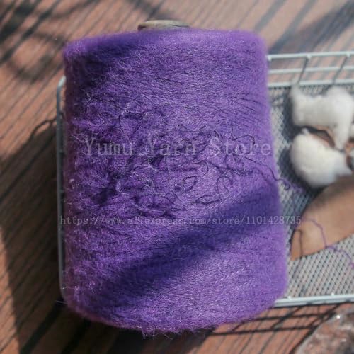 500 g superweiches Alpaka-Plüschgarn, Handstrickwolle, Mohair-Garn, Stricken, Flaum, Häkeln, Baby, superweicher Pullover, Schal, Faden 500 g superweiches Alpaka-Plüschgarn, Handstrickwolle, Mohair-Garn, Stricken, Flaum, Häkeln, Baby, superweicher Pullover, Schal, Faden von WanMing