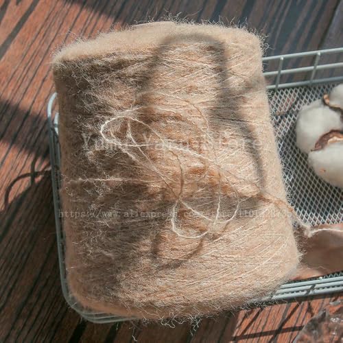 500 g superweiches Alpaka-Plüschgarn, Handstrickwolle, Mohair-Garn, Stricken, Flaum, Häkeln, Baby, superweicher Pullover, Schal, Faden 500 g superweiches Alpaka-Plüschgarn, Handstrickwolle, Mohair-Garn, Stricken, Flaum, Häkeln, Baby, superweicher Pullover, Schal, Faden von WanMing