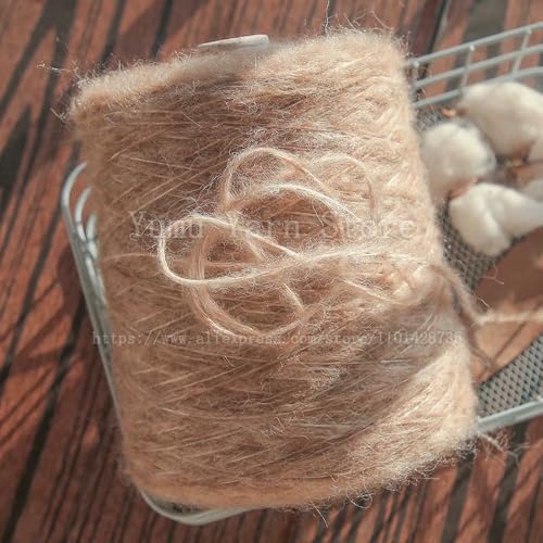 500 g superweiches Alpaka-Plüschgarn, Handstrickwolle, Mohair-Garn, Stricken, Flaum, Häkeln, Baby, superweicher Pullover, Schal, Faden 500 g superweiches Alpaka-Plüschgarn, Handstrickwolle, Mohair-Garn, Stricken, Flaum, Häkeln, Baby, superweicher Pullover, Schal, Faden von WanMing