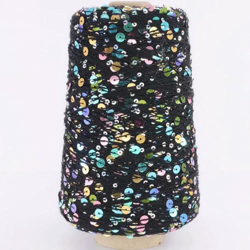Baumwollgarn, 1500 m, 500 g, 6 mm + 3 mm, buntes großes Paillettengarn, DIY, Kleidung, Stoffpuppe, Strickgarn, großes Paillettengarn Baumwollgarn, 1500 m, 500 g, 6 mm + 3 mm, buntes großes Paillettengarn, DIY, Kleidung, Stoffpuppe, Strickgarn, großes Paillettengarn von WanMing