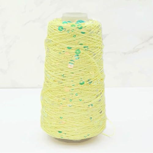 Baumwollgarn, 1500 m, 500 g, 6 mm + 3 mm, buntes großes Paillettengarn, DIY, Kleidung, Stoffpuppe, Strickgarn, großes Paillettengarn Baumwollgarn, 1500 m, 500 g, 6 mm + 3 mm, buntes großes Paillettengarn, DIY, Kleidung, Stoffpuppe, Strickgarn, großes Paillettengarn von WanMing