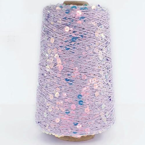 Baumwollgarn, 1500 m, 500 g, 6 mm + 3 mm, buntes großes Paillettengarn, DIY, Kleidung, Stoffpuppe, Strickgarn, großes Paillettengarn Baumwollgarn, 1500 m, 500 g, 6 mm + 3 mm, buntes großes Paillettengarn, DIY, Kleidung, Stoffpuppe, Strickgarn, großes Paillettengarn von WanMing