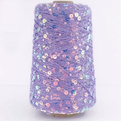 Baumwollgarn, 1500 m, 500 g, 6 mm + 3 mm, buntes großes Paillettengarn, DIY, Kleidung, Stoffpuppe, Strickgarn, großes Paillettengarn Baumwollgarn, 1500 m, 500 g, 6 mm + 3 mm, buntes großes Paillettengarn, DIY, Kleidung, Stoffpuppe, Strickgarn, großes Paillettengarn von WanMing